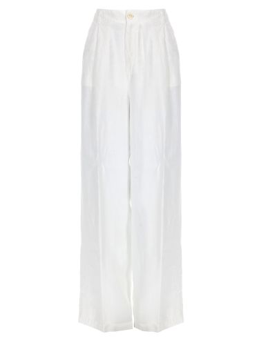 Lino pantalone in lino - 120% lino - Modalova