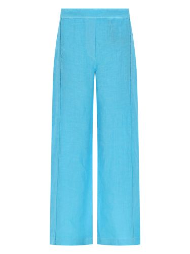 Lino pantalone ampio in lino - 120% lino - Modalova