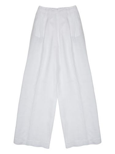Lino pantalone in lino - 120% lino - Modalova