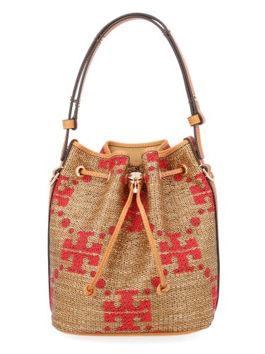 Borsa a secchiello "t monogram" - tory burch - Modalova
