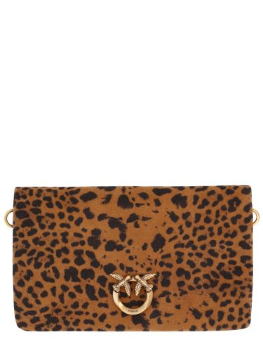 Pinko pochette small con logo - pinko - Modalova