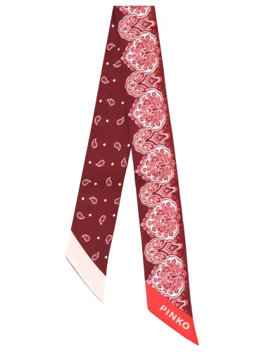 Pinko foulard in misto seta - pinko - Modalova