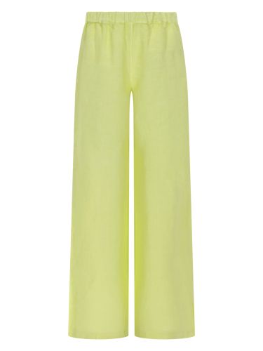 Lino pantalone in lino - 120% lino - Modalova
