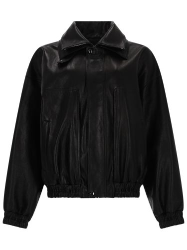 Magda butrym giacca bomber in pelle - magda butrym - Modalova