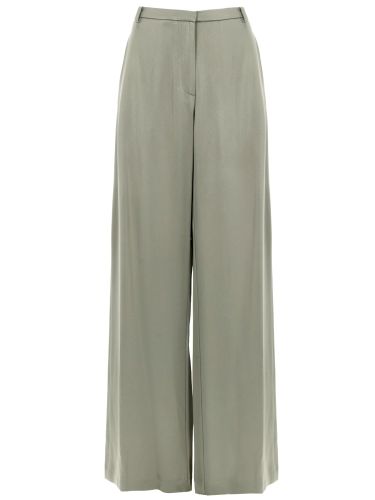 Alysi pantalone ampio in raso - alysi - Modalova
