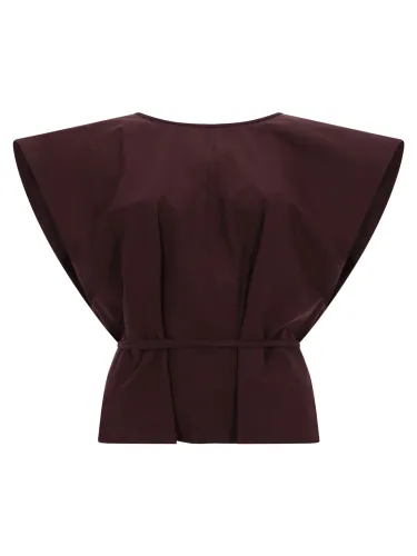 Alysi sleeveless top with belt - alysi - Modalova
