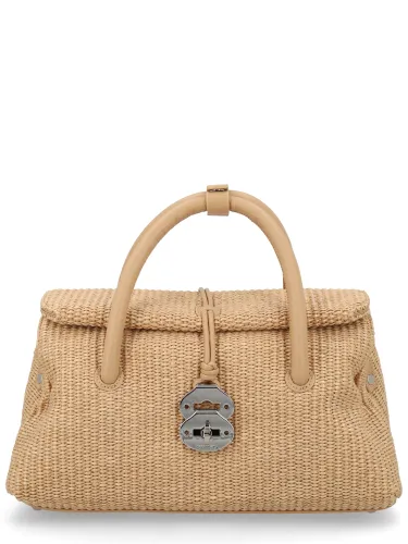 Borsa "dotta vimini" small - zanellato - Modalova