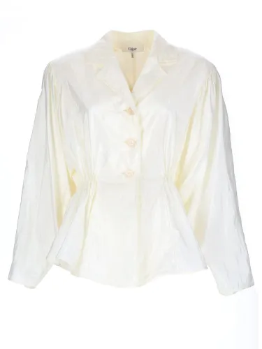 Chloé silk blend top - chloé - Modalova