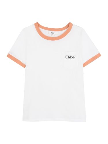 Chloé t-shirt con logo - chloé - Modalova