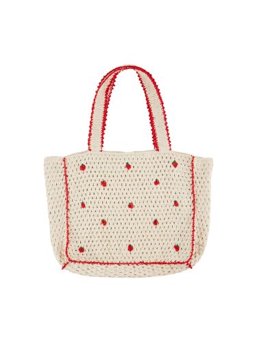 Emile & ida tote bag crochet fleurs - emile & ida - Modalova
