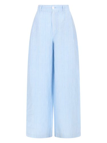 Lino pantalone in lino - 120% lino - Modalova