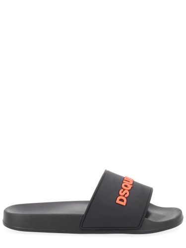 Dsquared sandal with logo - dsquared - Modalova