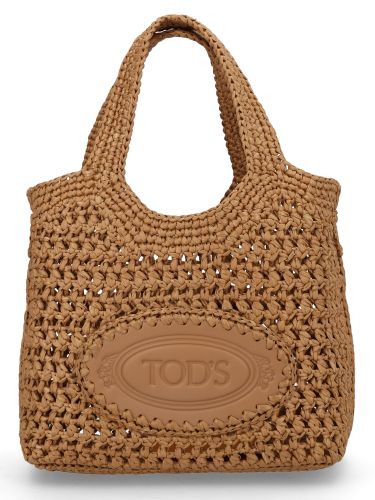 Tod's borsa shopping mini con logo - tod's - Modalova