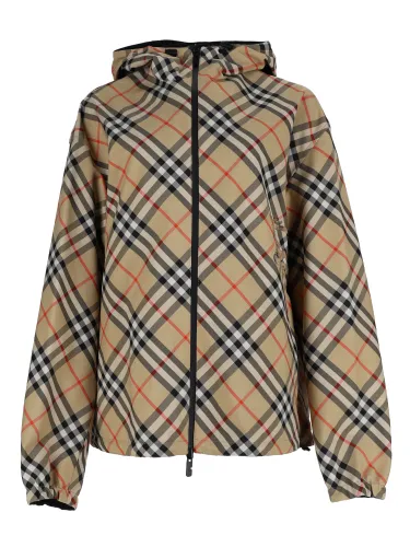 Giacca reversibile "vintage check" - burberry - Modalova