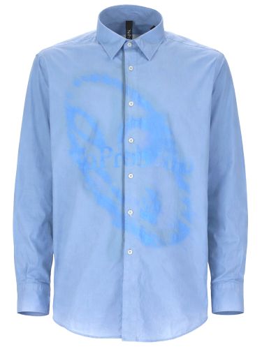 No problemo camicia con stampa logo - no problemo - Modalova