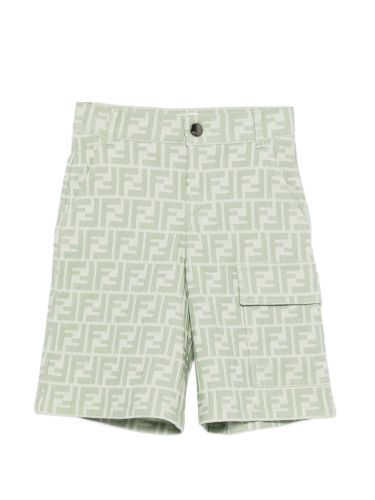Fendi bermuda with logo - fendi - Modalova