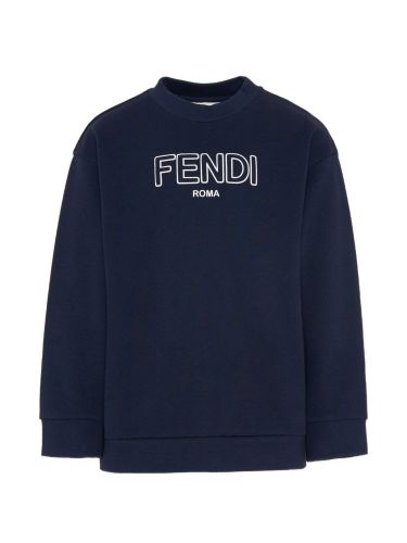 Fendi jersey with logo - fendi - Modalova