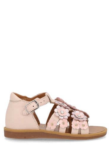 Sandali con applicazioni floreali baby - pom d'api - Modalova
