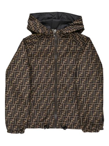 Fendi k-way "delfi" doubleface - fendi - Modalova