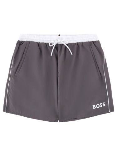 Boss swimsuit with logo - boss - Modalova