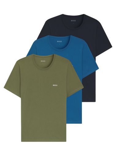 Set da tre t-shirt intime in cotone - boss - Modalova