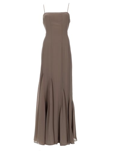 Rotate abito lungo in chiffon - rotate - Modalova