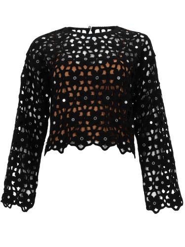 Top in crochet - michael by michael kors - Modalova