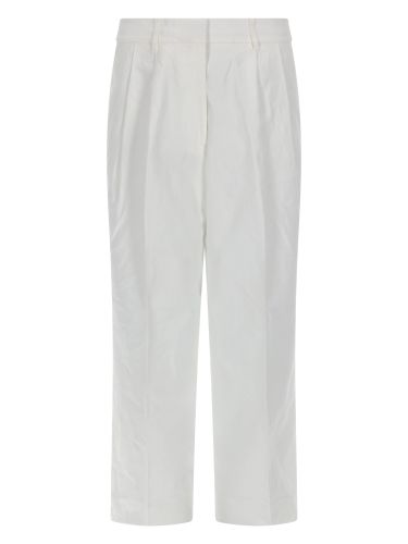 Pantalone sartoriale in lino - michael by michael kors - Modalova