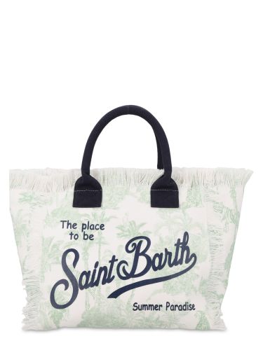 Borsa "vanity" medium in canvas - mc2 saint barth - Modalova