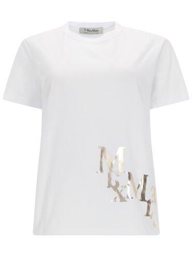 S max mara t-shirt "edile" con logo - s max mara - Modalova