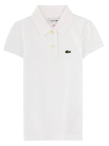 Lacoste polo maniche corte con logo - lacoste - Modalova