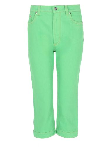 Jeans "capri" con patch medusa - versace - Modalova