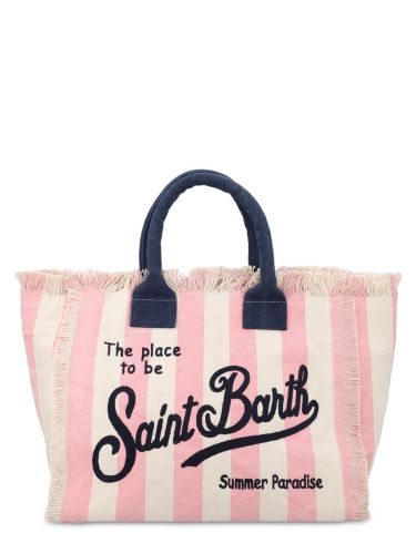 Borsa "vanity" medium in canvas - mc2 saint barth - Modalova