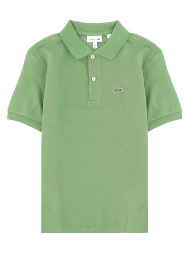 Lacoste polo maniche corte con logo - lacoste - Modalova