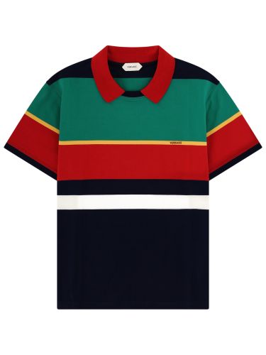 Versace t-shirt in jersey - versace - Modalova