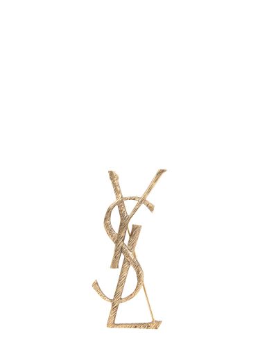 Saint laurent spilla "monogramme" - saint laurent - Modalova