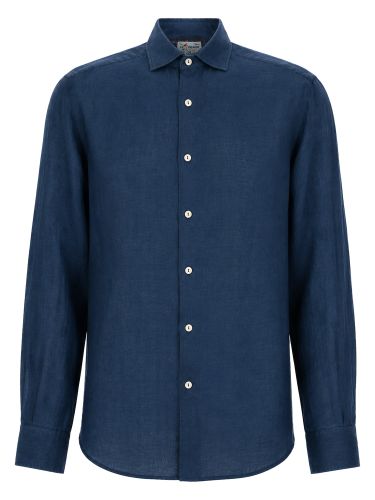Camicia "pamplona" in lino - mc2 saint barth - Modalova