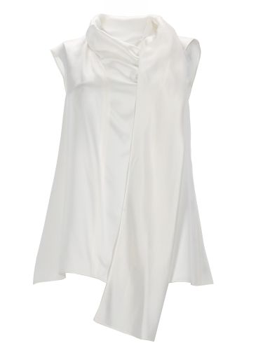 S max mara silk satin top - s max mara - Modalova