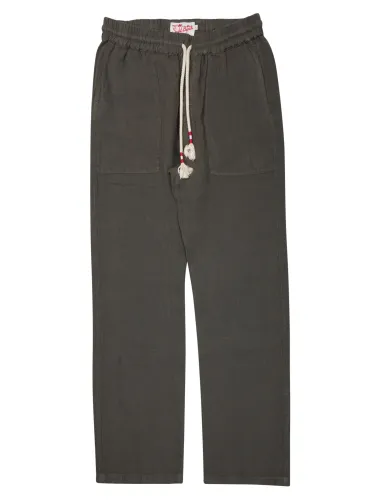 Pantalone "calais" in puro lino - mc2 saint barth - Modalova