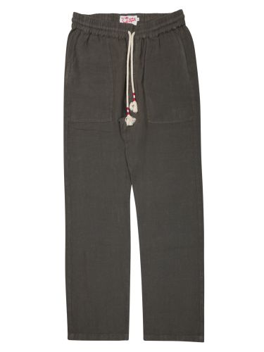 Pantalone "calais" in puro lino - mc2 saint barth - Modalova
