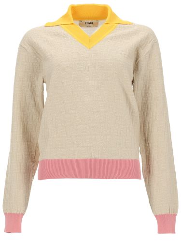 Fendi maglia in cotone e seta - fendi - Modalova