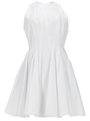 Sportmax abito corto in cotone - sportmax - Modalova