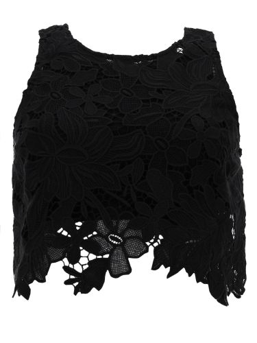 Sportmax top "vasto" in macramè - sportmax - Modalova