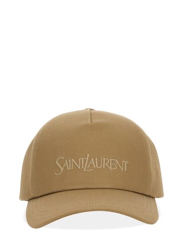 Cappello da baseball con logo - saint laurent - Modalova