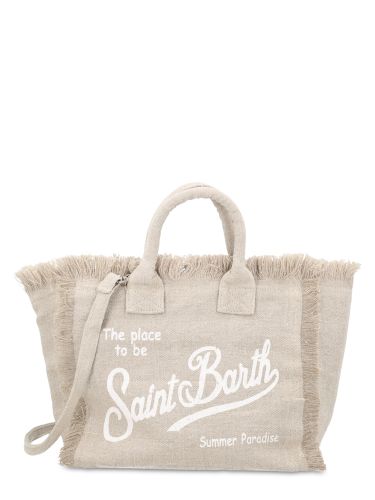 Borsa colette in lino - mc2 saint barth - Modalova
