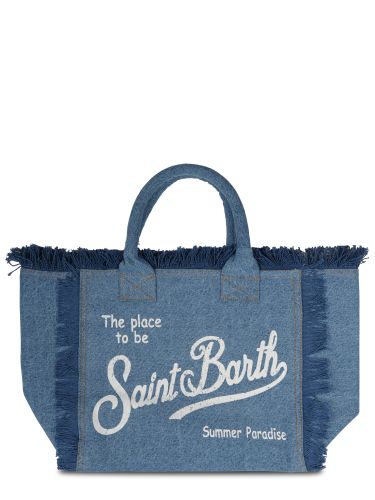 Borsa "vanity" medium in canvas - mc2 saint barth - Modalova