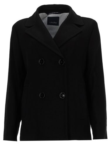 Giacca doppiopetto "arco" - s max mara - Modalova
