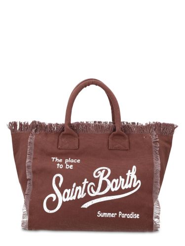 Borsa "vanity" medium in canvas - mc2 saint barth - Modalova