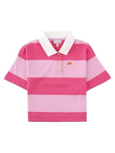 Lacoste polo maniche corte con logo - lacoste - Modalova