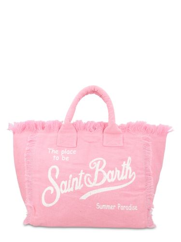 Borsa vanity regular in lino - mc2 saint barth - Modalova